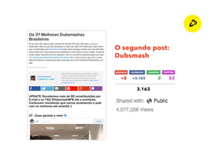 O segundo post: Dubsmash
 