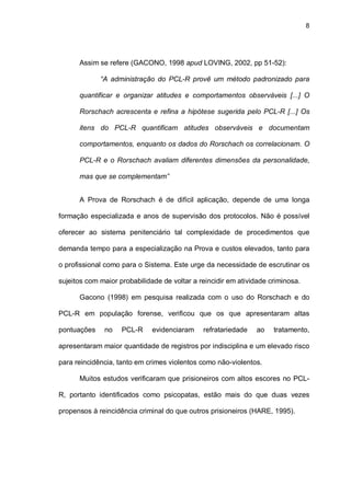 Pcl 90 R Escala de PCL-R | PDF