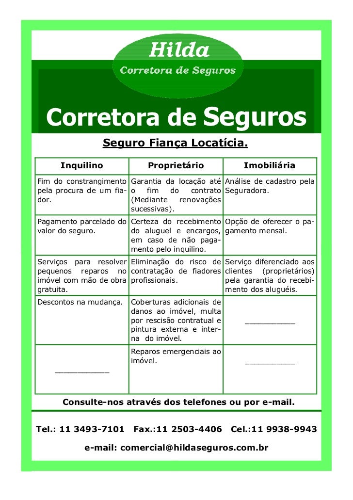 Hilda Seguros Portfolio Completo