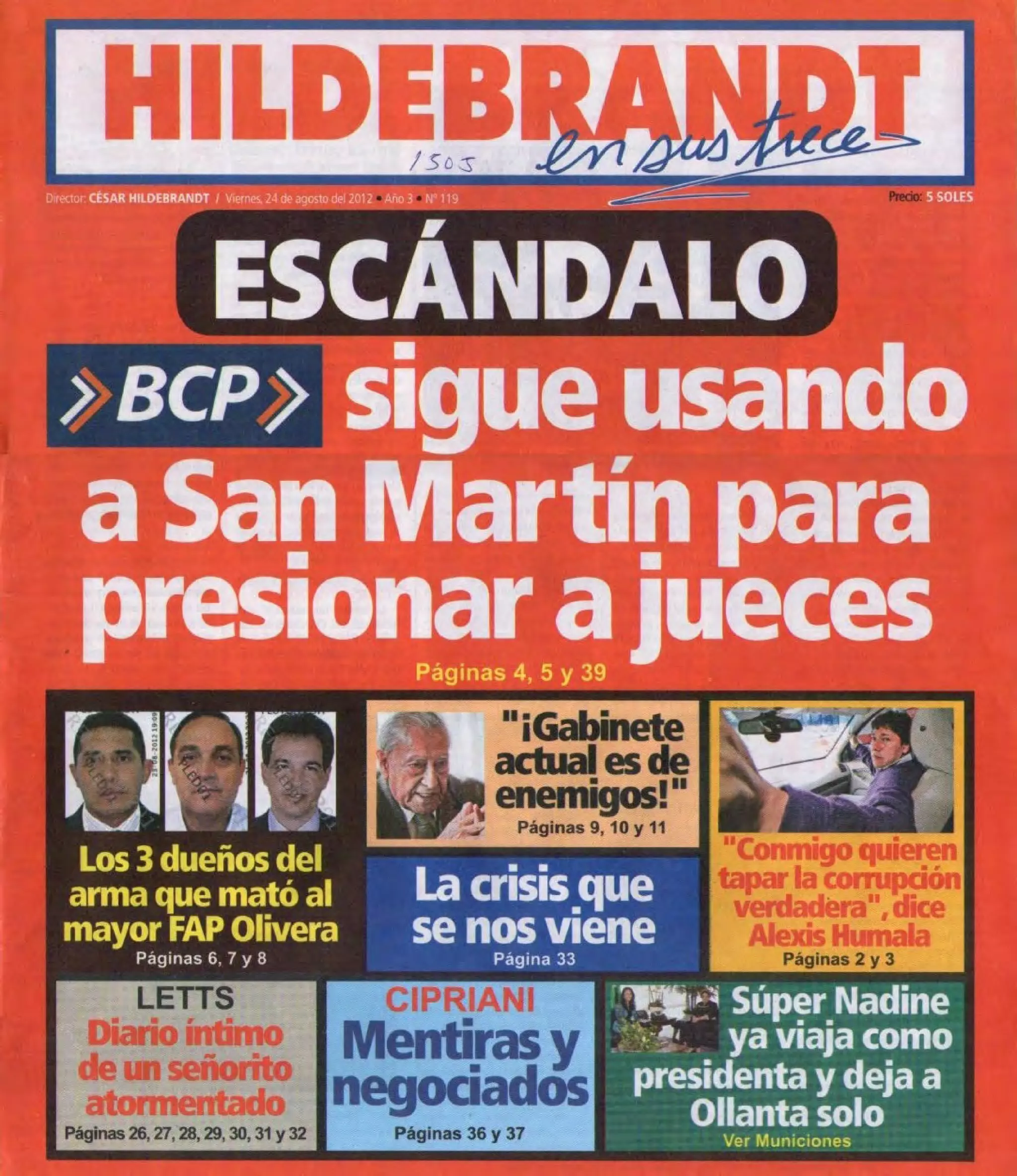 Hildebrandt en sus trece 119 PDF