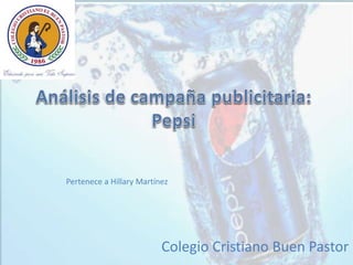 Colegio Cristiano Buen Pastor
Pertenece a Hillary Martínez
 