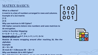 2x2 Cipher hill cipher.pptx jdfnjkfbkjbwjkrrrrwkfkj | PPTX