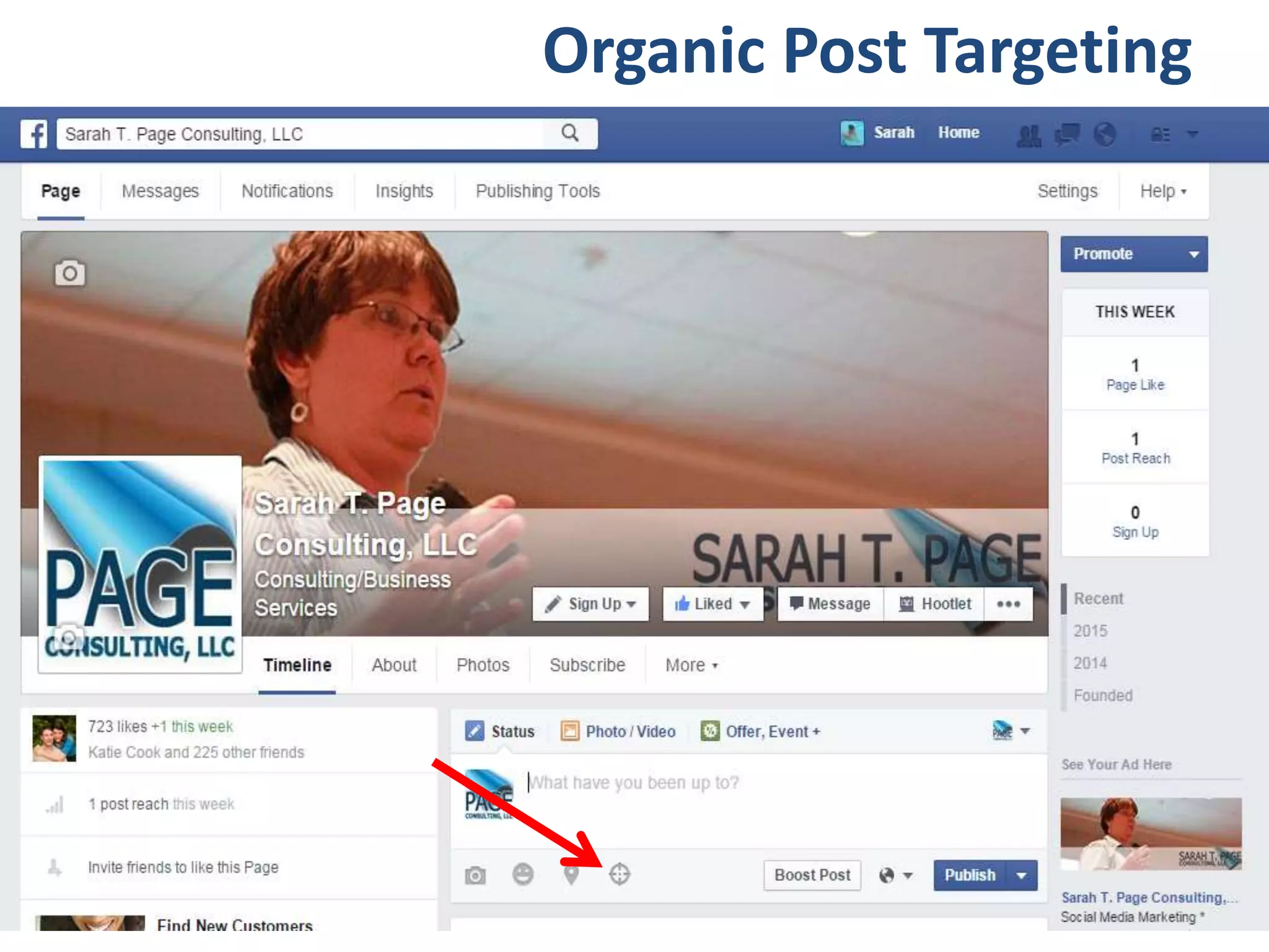 Organic Post Targeting
 