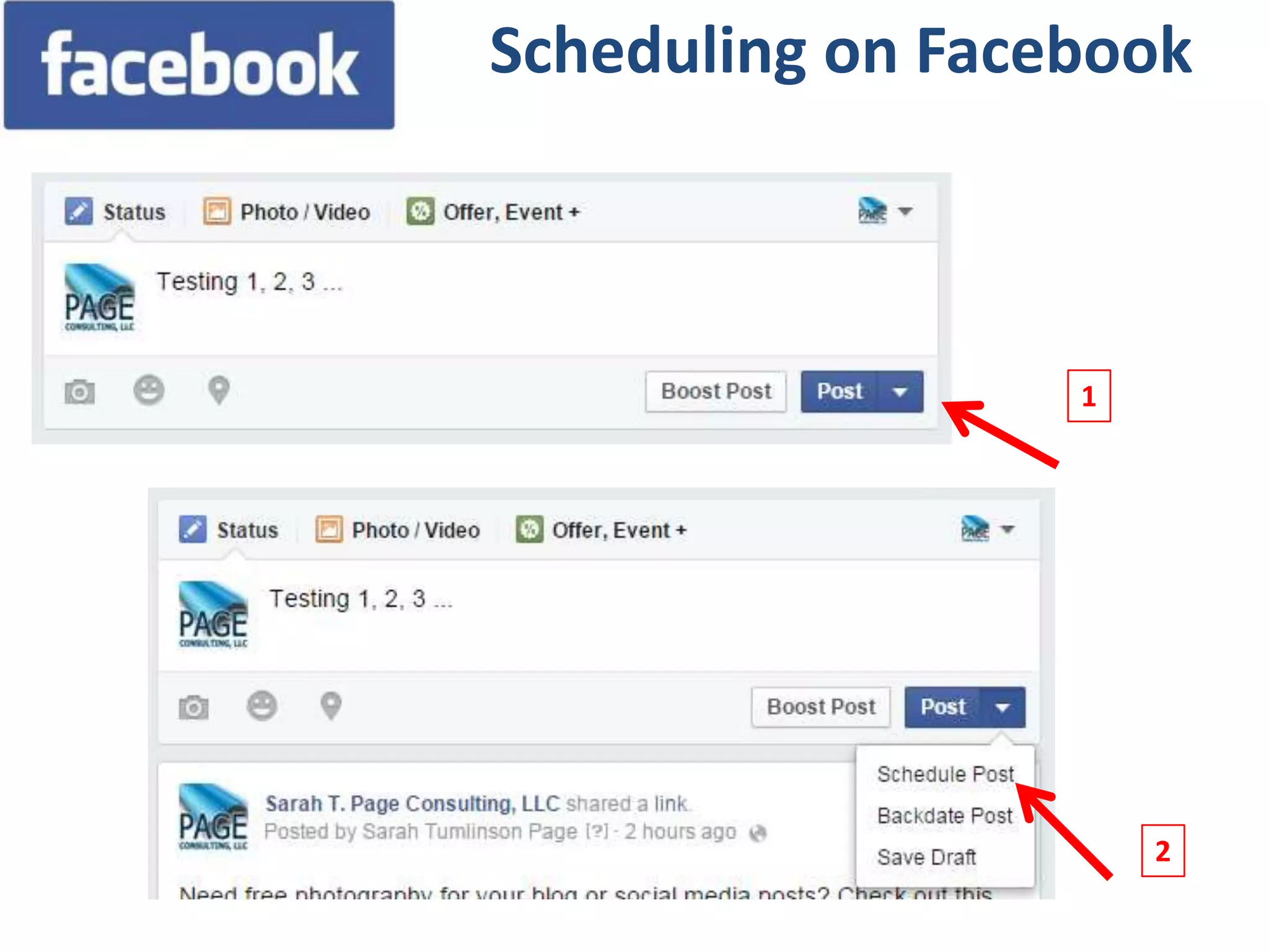 Scheduling on Facebook
1
2
 