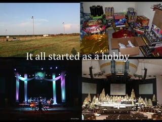 It all started as a hobby 
All from iPhoto 
 