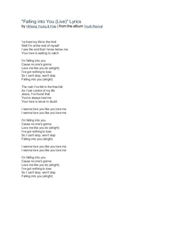 Hillsong Young Amp Free Youth Revival 16 Lyrics Book Hillsong Young Amp Free Youth Revival 16 Lyrics Book