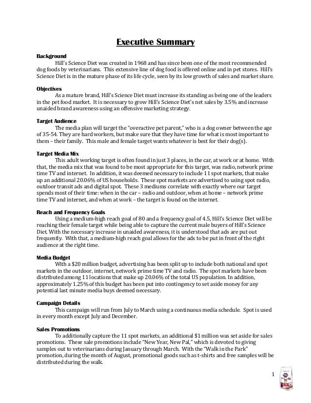 target market for pet food