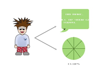 Clues v Hi, I  am Marc. I will be your guide for today. 