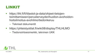 Hilmo Source Variable Hilmo tiedonkeruu, OSVA 270319 | PDF