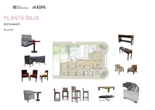 PLANTA BAJA
RESTAURANTE
Sin escala

 