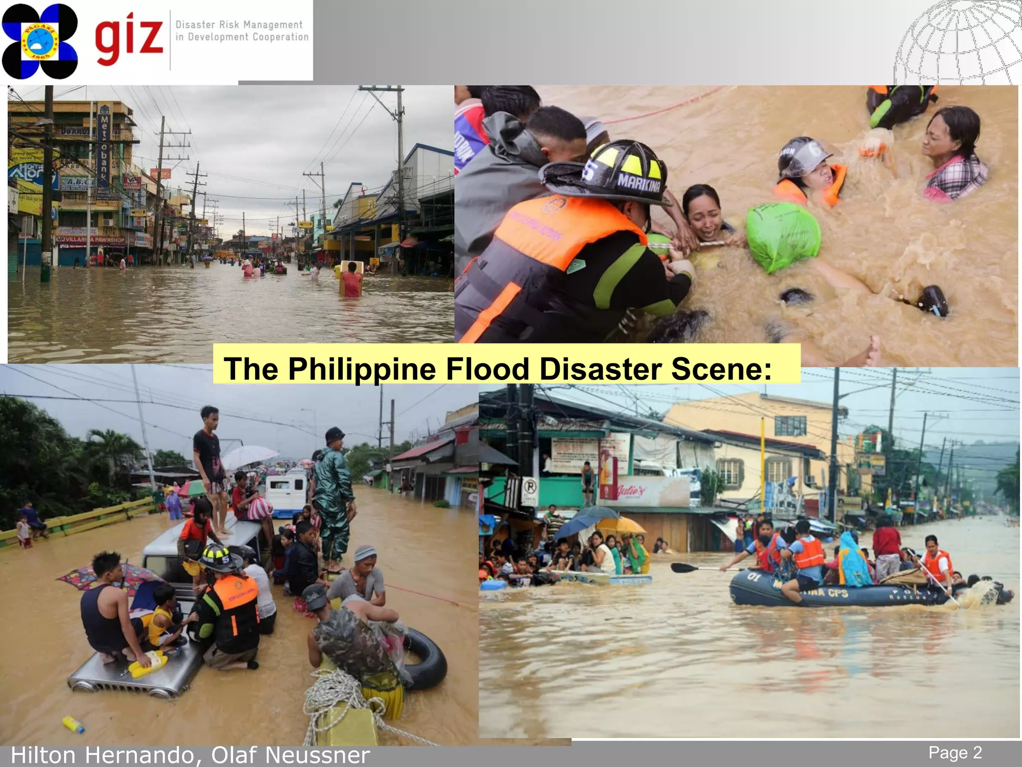 Low cost flood early warning systems based on linking local governments ...