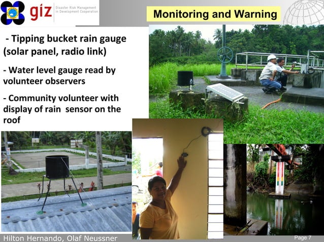 Low cost flood early warning systems based on linking local governments ...