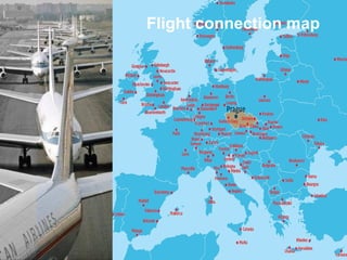 F light connection map 