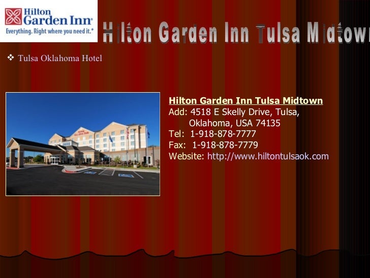 The Hilton Garden Inn Tulsa Midtown