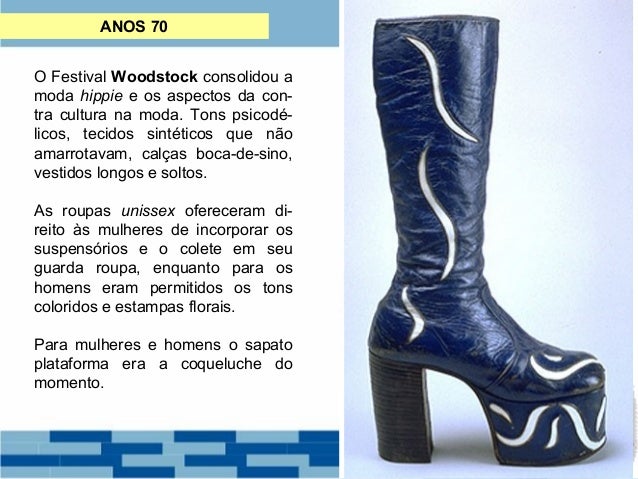sapatos anos 70 80 90