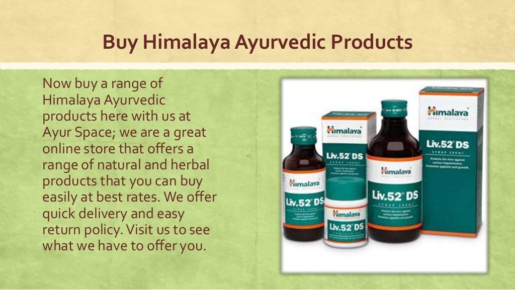 Himalaya Ayurvedic Products Ayurspace
