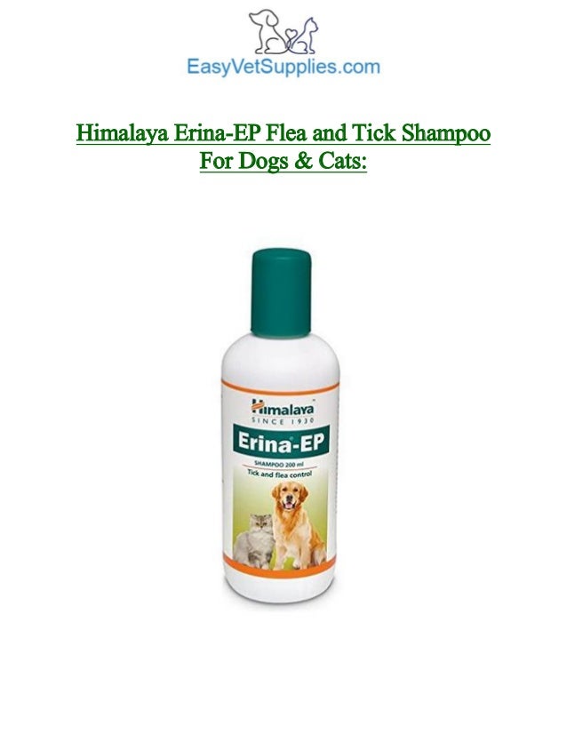 Himalaya erina ep flea and tick shampoo for dogs & cats easy vetsupplies