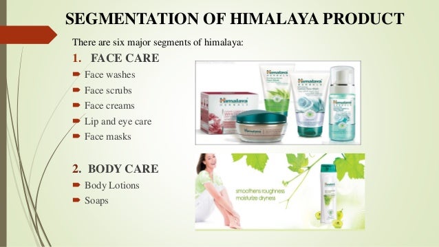 himalaya products ppt presentation