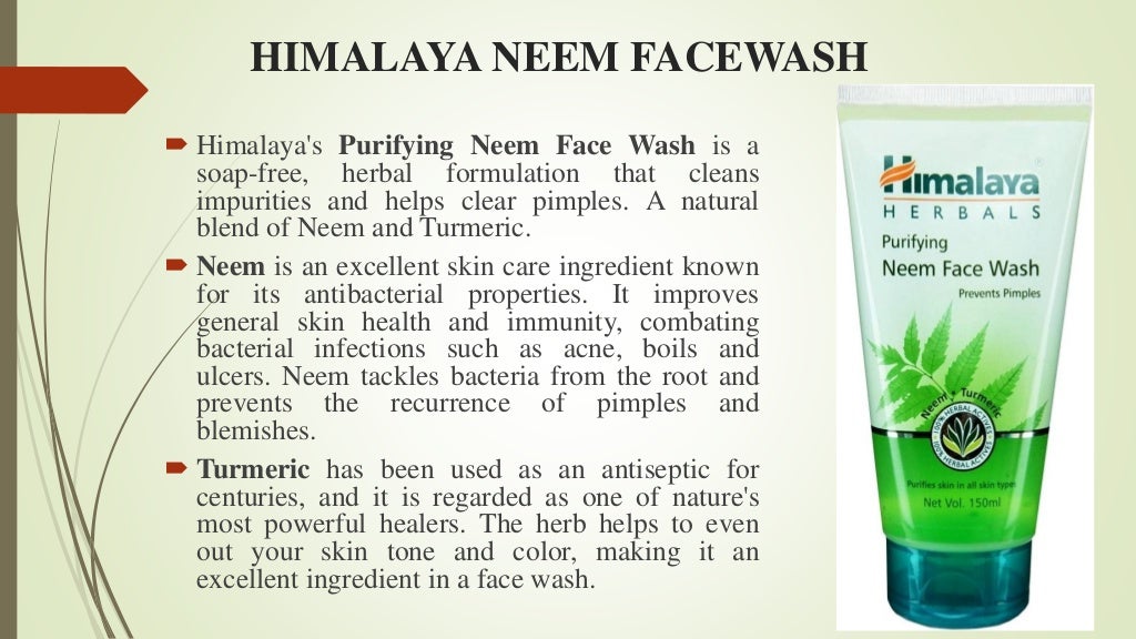 Himalaya facewash PRODUCT PRESENTATION