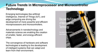 Microcontroller and microprocessor PPT.pptx