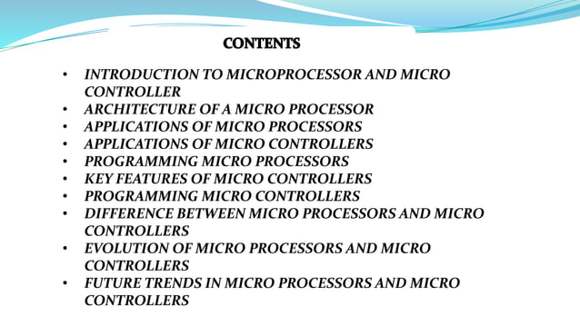 Microcontroller and microprocessor PPT.pptx