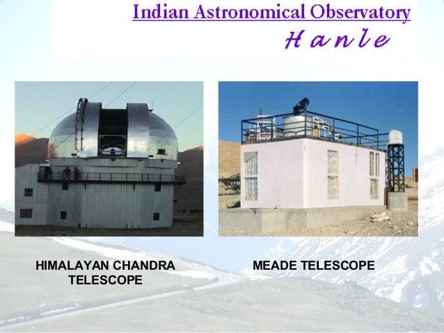 himalayan chandra telescope