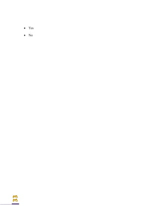 33
 Yes
 No
 