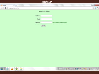 SIGN-UP
 