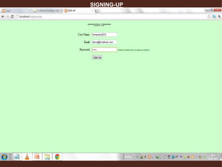 SIGNING-UP
 