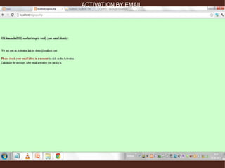 ACTIVATION BY EMAIL
 