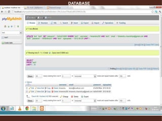 DATABASE
 