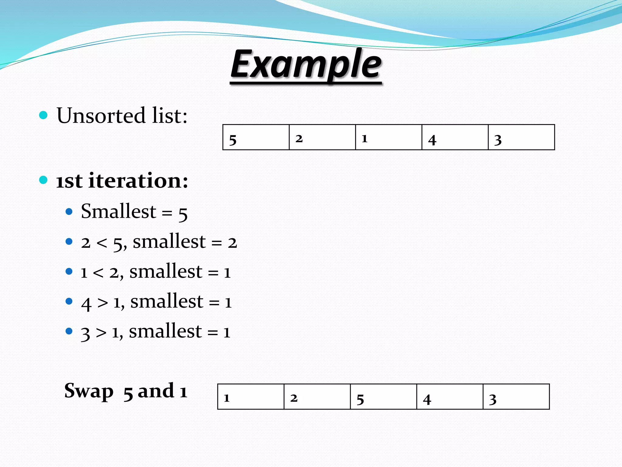 Selection sorting | PPT