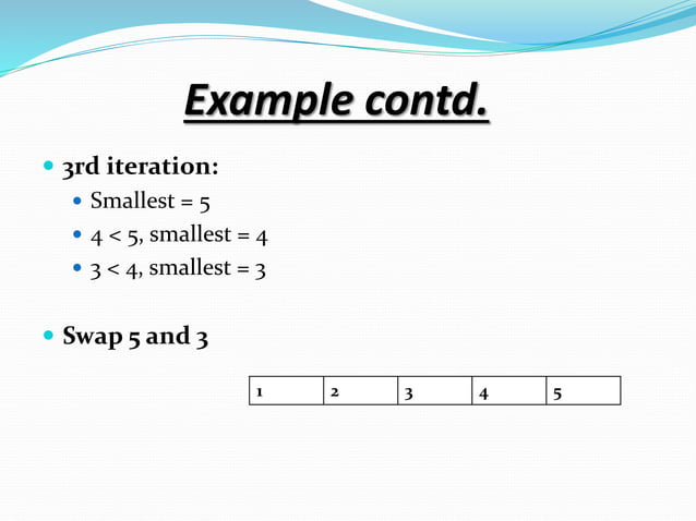 Selection sorting | PPTX