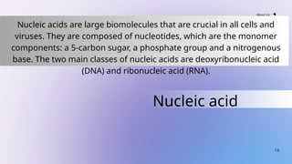 Nucleic acid chemistry Himanshu Sethiya ppt | PPTX