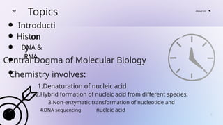 Nucleic acid chemistry Himanshu Sethiya ppt | PPTX