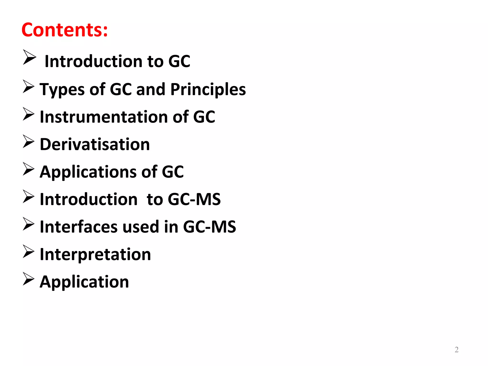 Gas Chromatography and GCMS | PPT