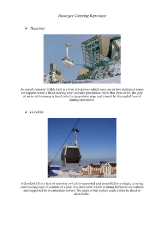 Him cableways - An Introduction | PDF