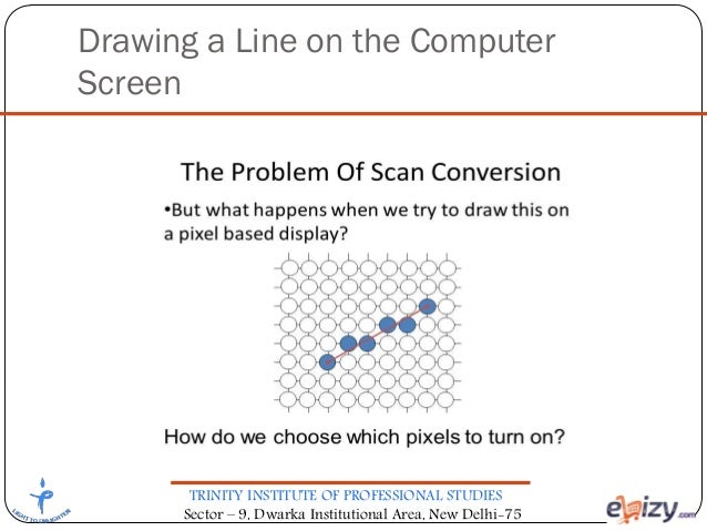 Bresenham Line Drawing Algorithm Explanation : Computer graphics