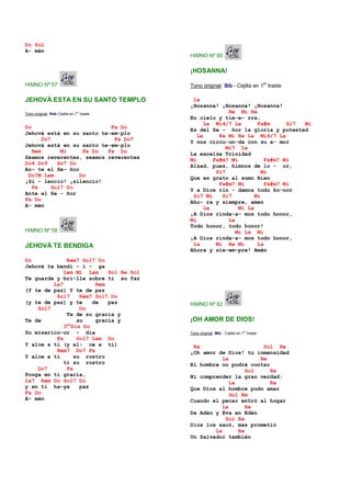 Himnario adventista en guitarra