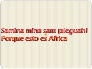 Himno del mundial de futbol 2010