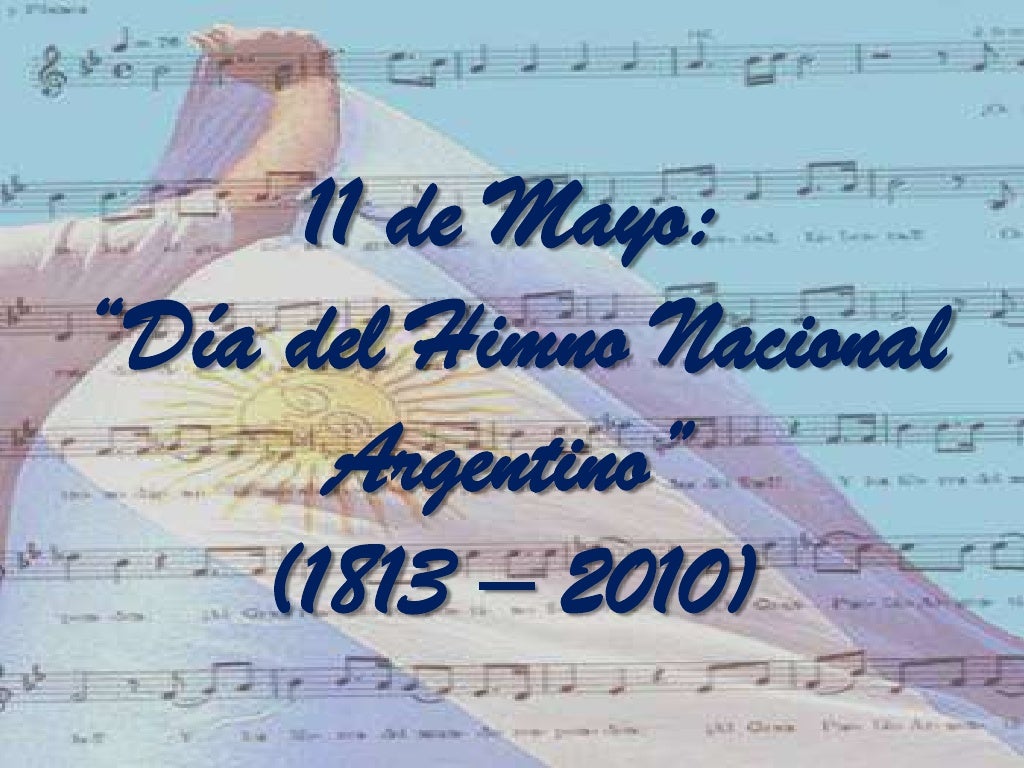 Dibujo Himno Nacional Argentino