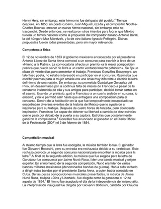 Himno nacional mexicano (historia)