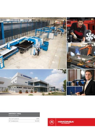 HIMOINSA CHINA
Infraestructuras

Año de Fundación    2005
M2 Instalaciones   60.000
 