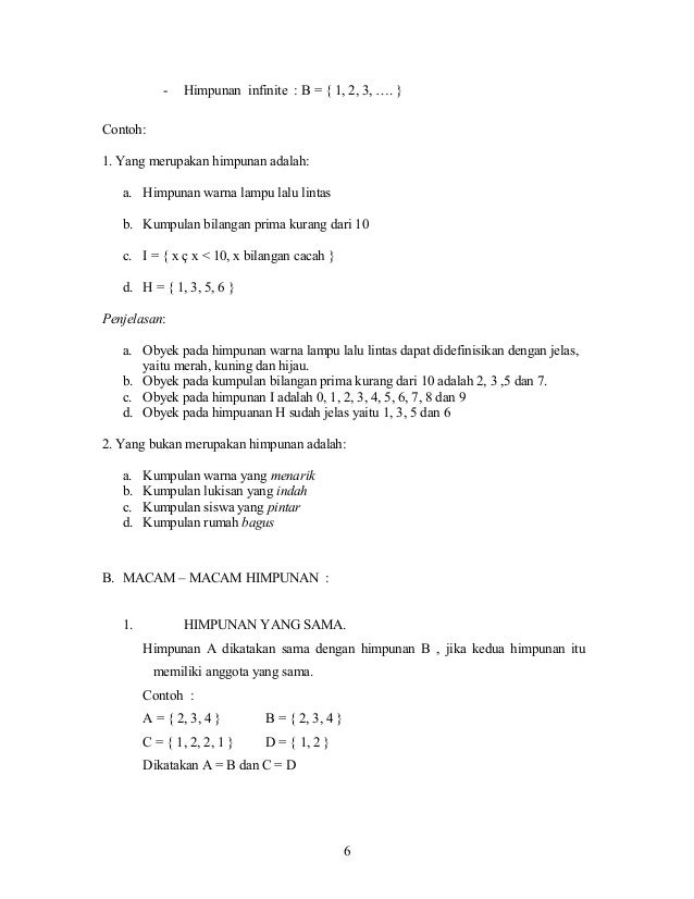 Matematika-Himpunan Matematika-Himpunan
