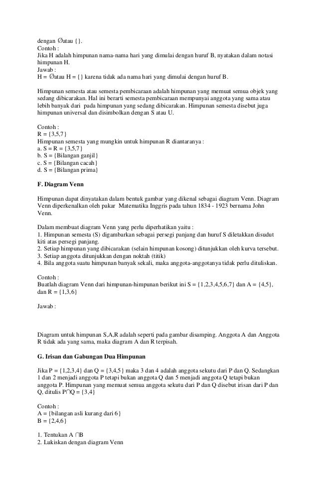 Contoh Soal Diagram Venn Gabungan Gallery - How To Guide 