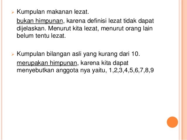 Himpunan Himpunan