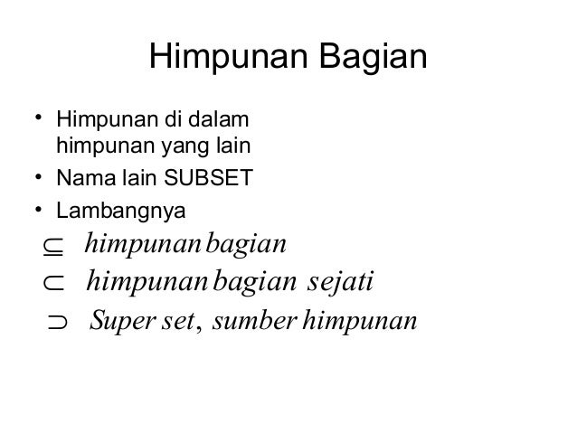Himpunan