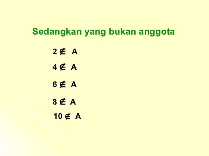 Himpunan 4 Himpunan 4
