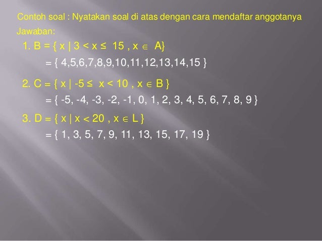 Himpunan kelas 7