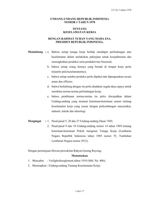 Himpunan Peraturan Perundangan K3